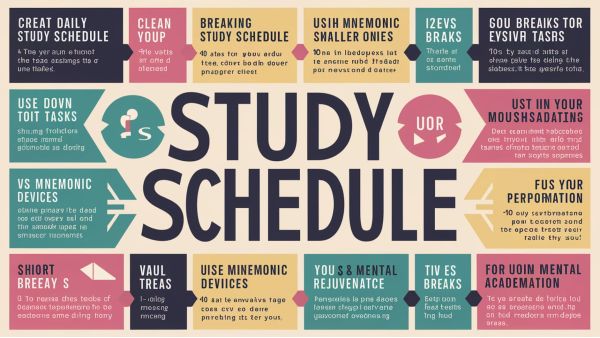 Study Schedule Tips to Improve Exam Performance Fast