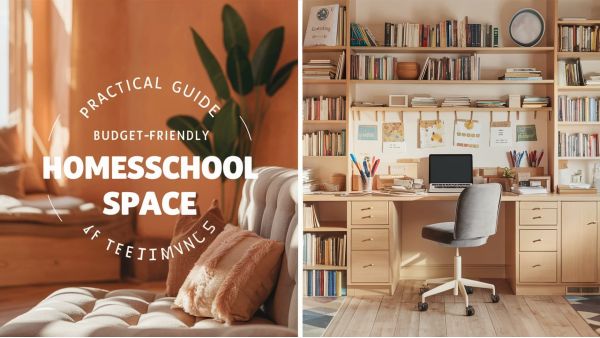 How to Set Up a Budget-Friendly Homeschool Space