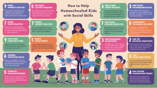 How to Help Homeschooled Kids with Social Skills