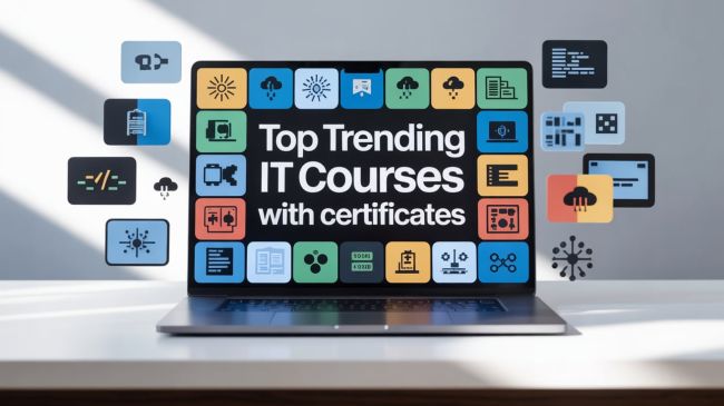 Top Trending IT Courses with Certificates